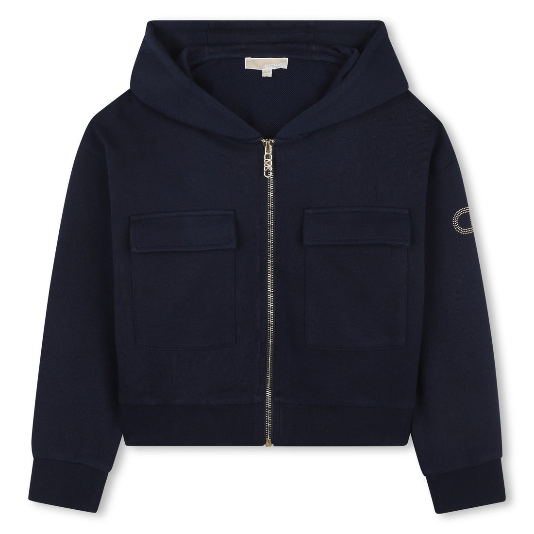 Cardigan Hoddie MK Azul Oscuro