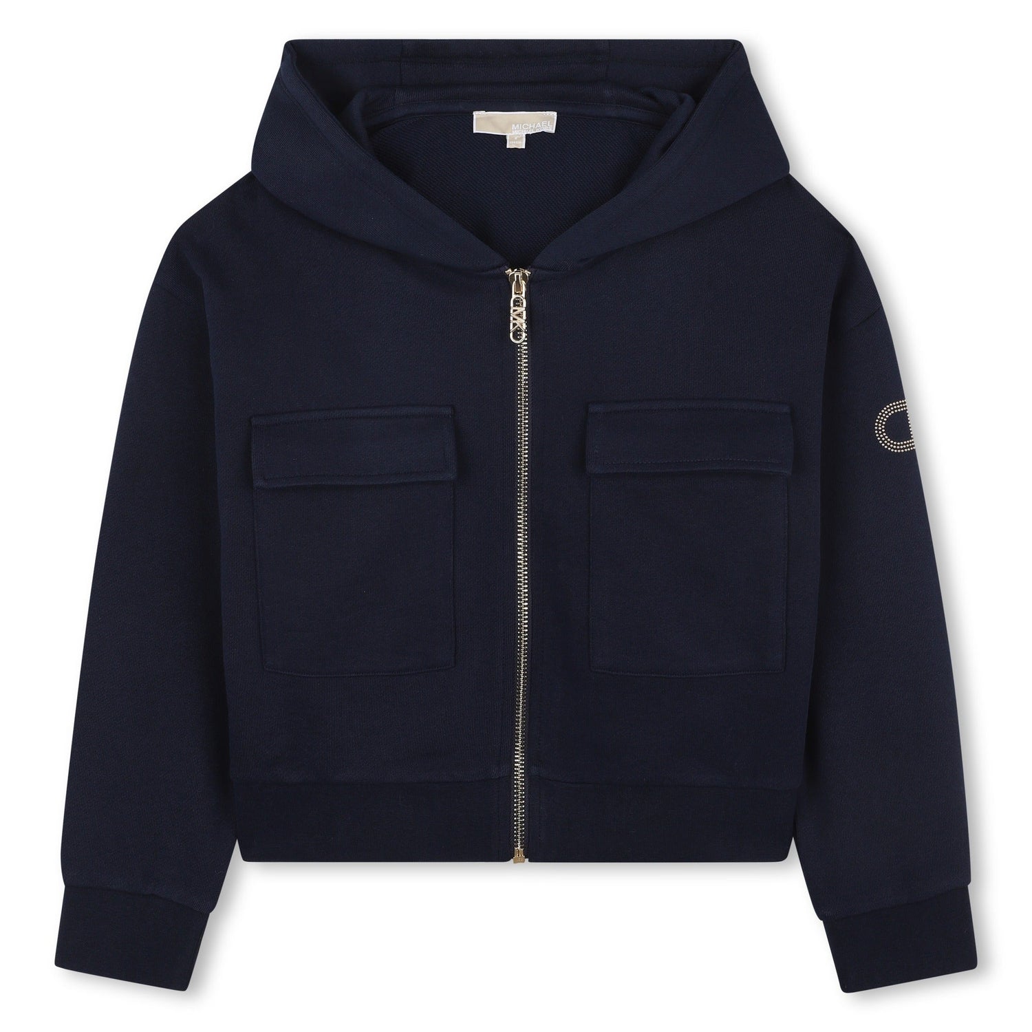 Cardigan Hoddie MK Azul Oscuro