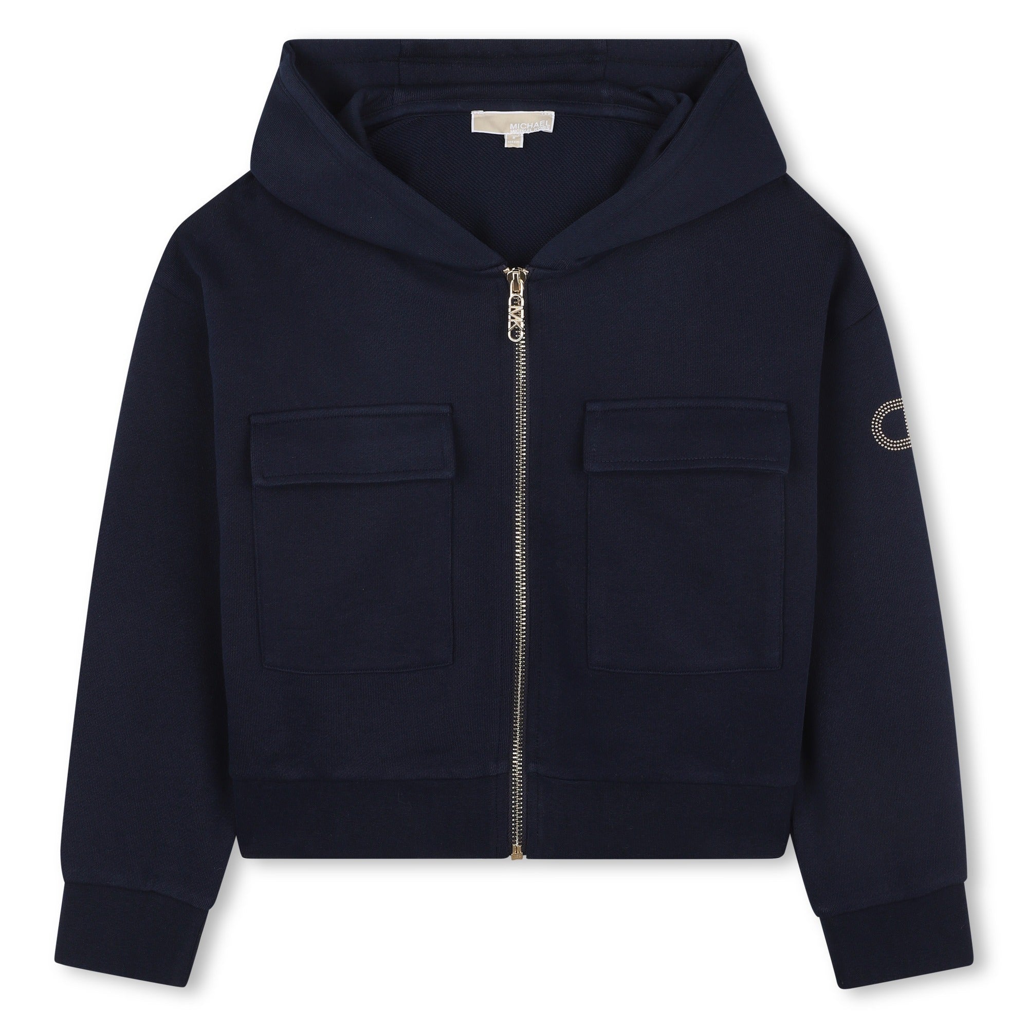 Cardigan Hoddie MK Azul Oscuro