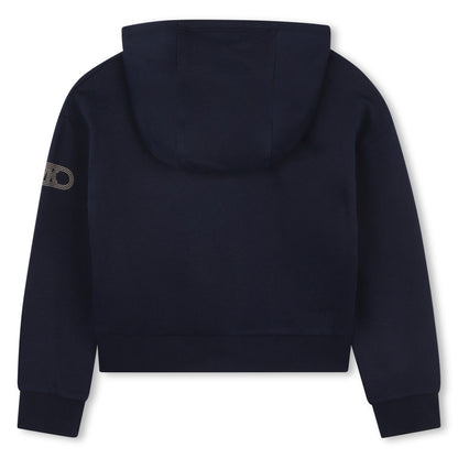 Cardigan Hoddie MK Azul Oscuro
