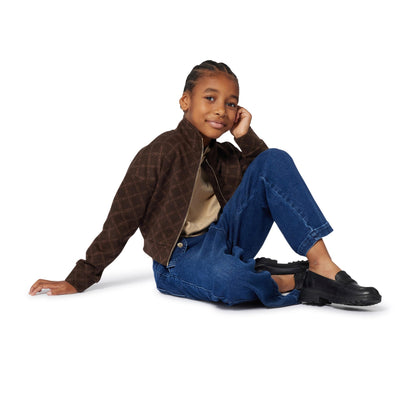 Cardigan MK Empire Marrón Chocolate