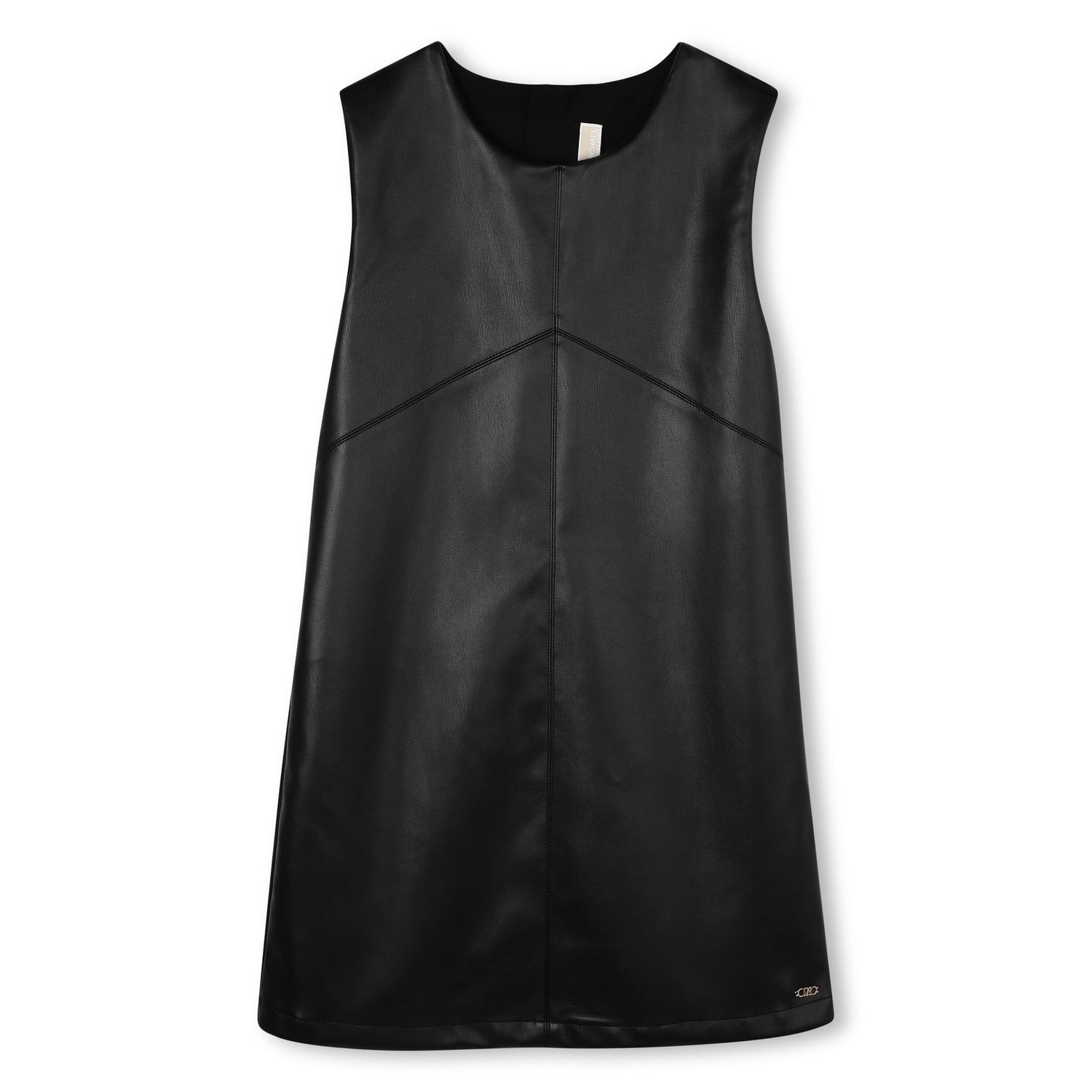 Vestido Polipiel MK Negro