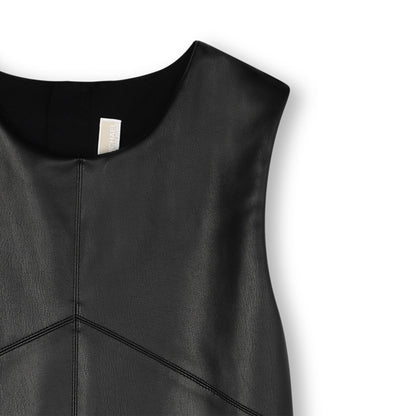 Vestido Polipiel MK Negro