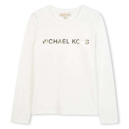 Camiseta Logo Metallico Algodón Orgánico