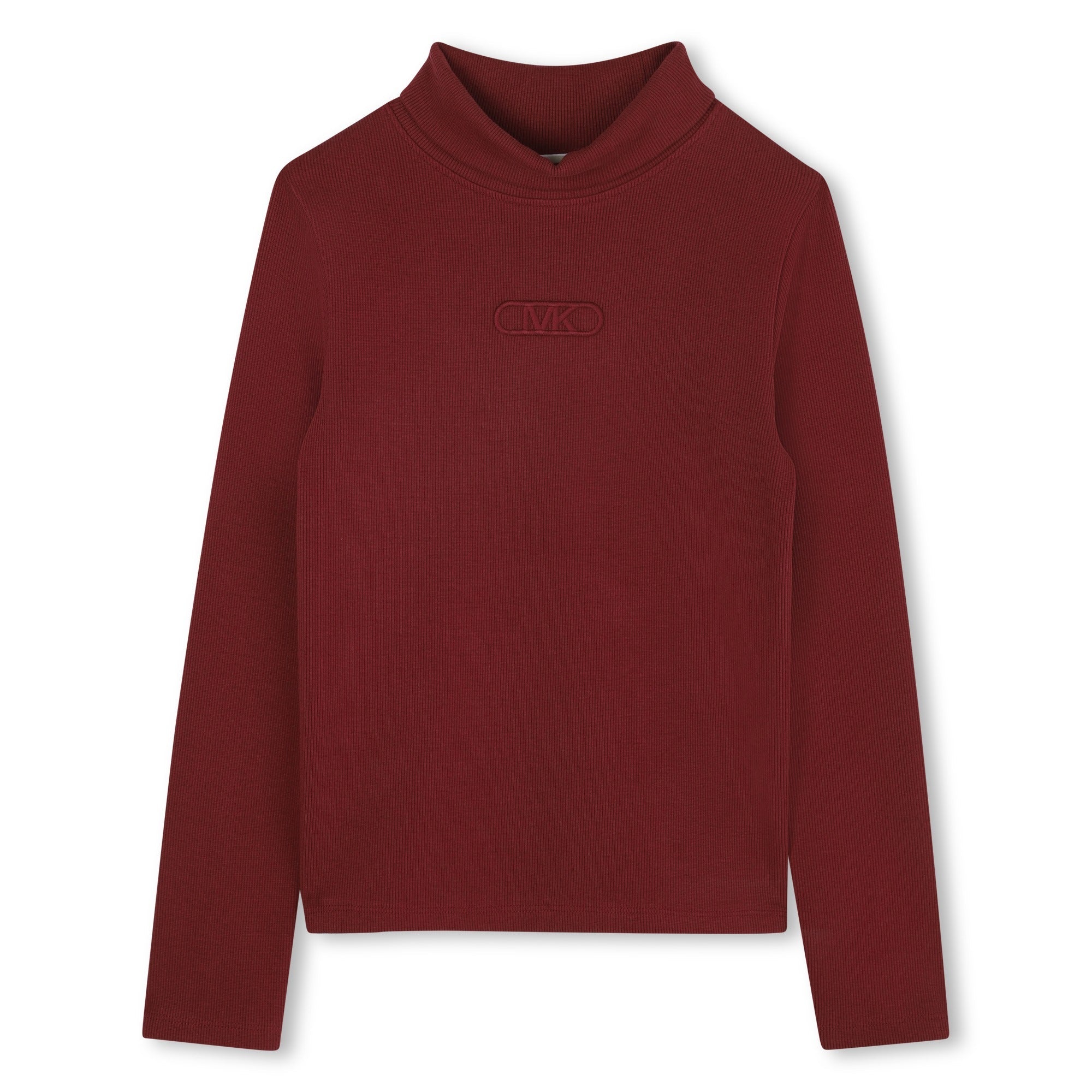 Camiseta Cuello Tortuga MK Granate