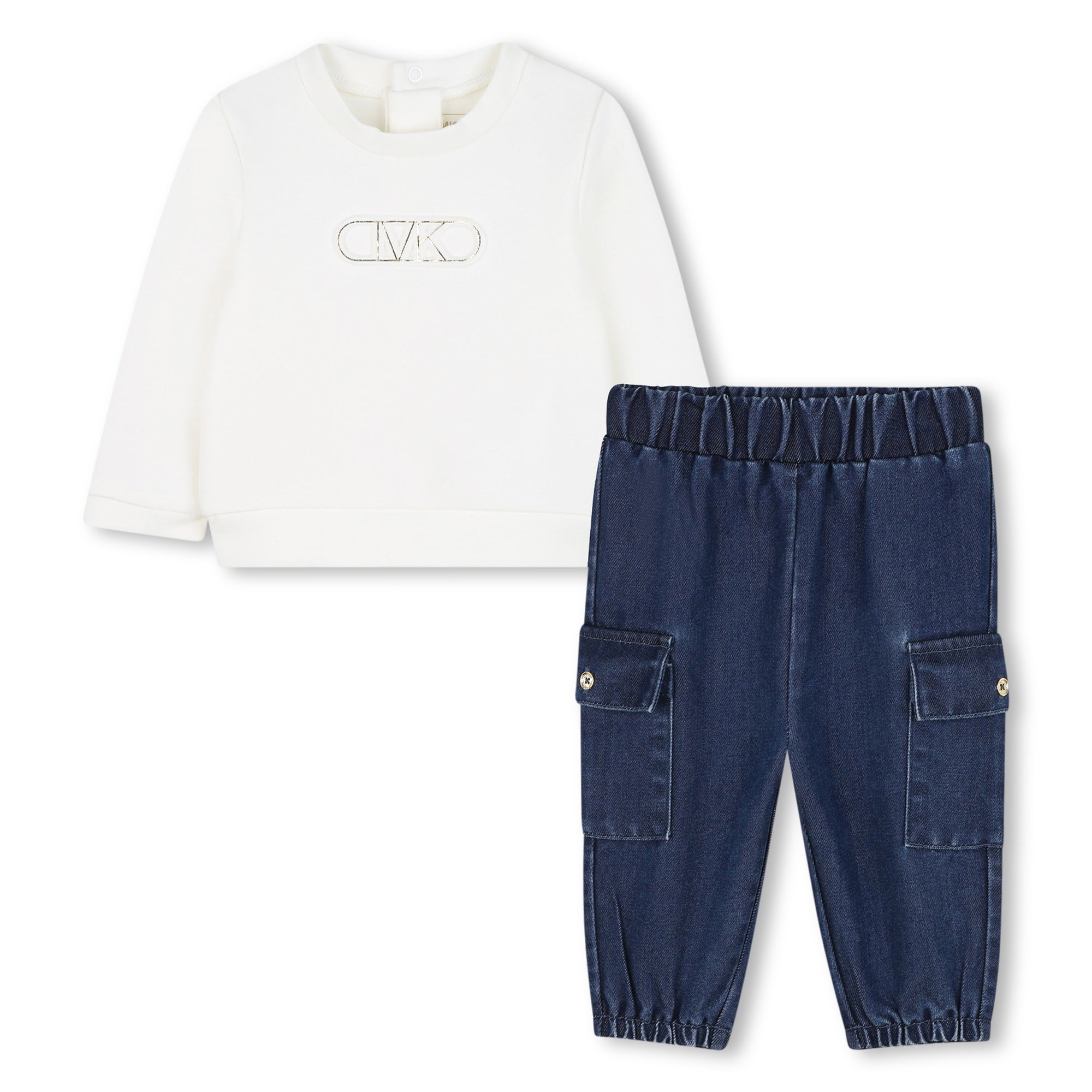 Set Buzo &amp; Pantalón Denim MK Empire