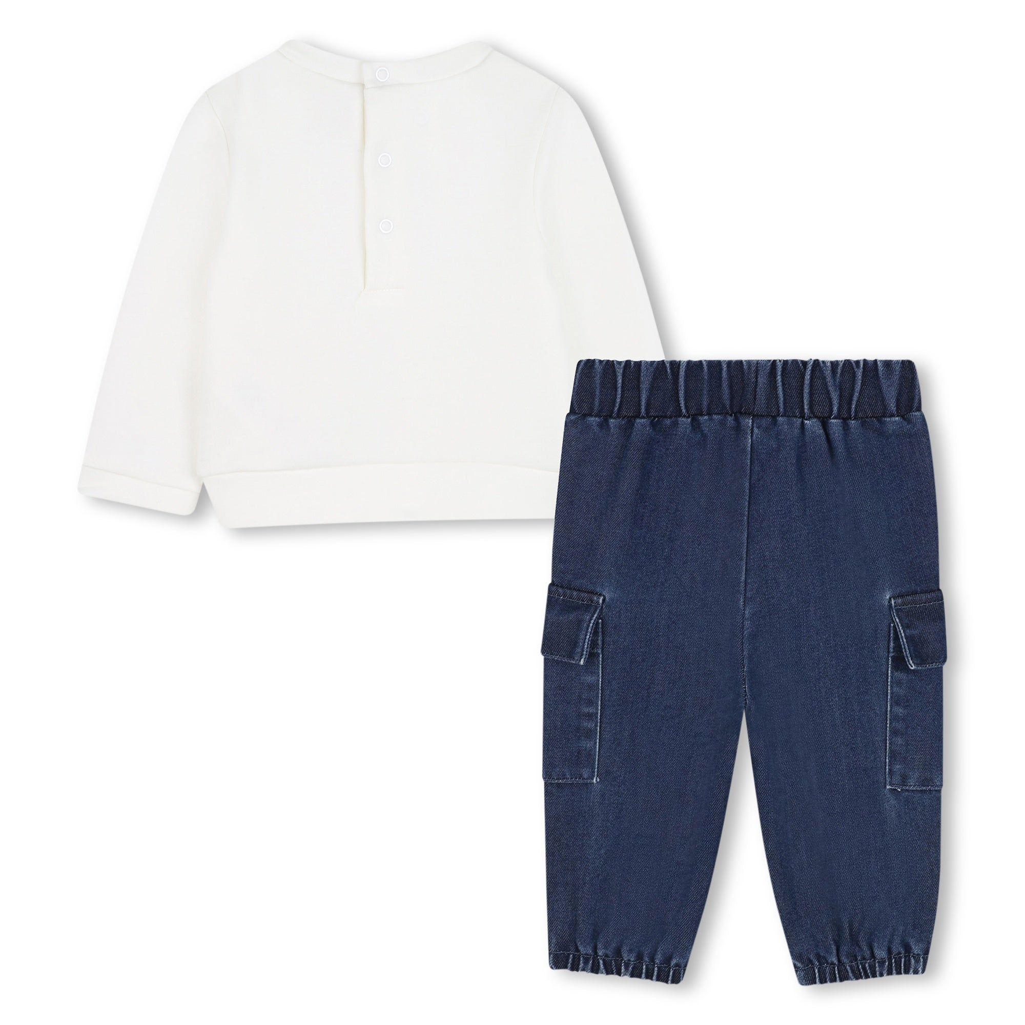 Set Buzo &amp; Pantalón Denim MK Empire