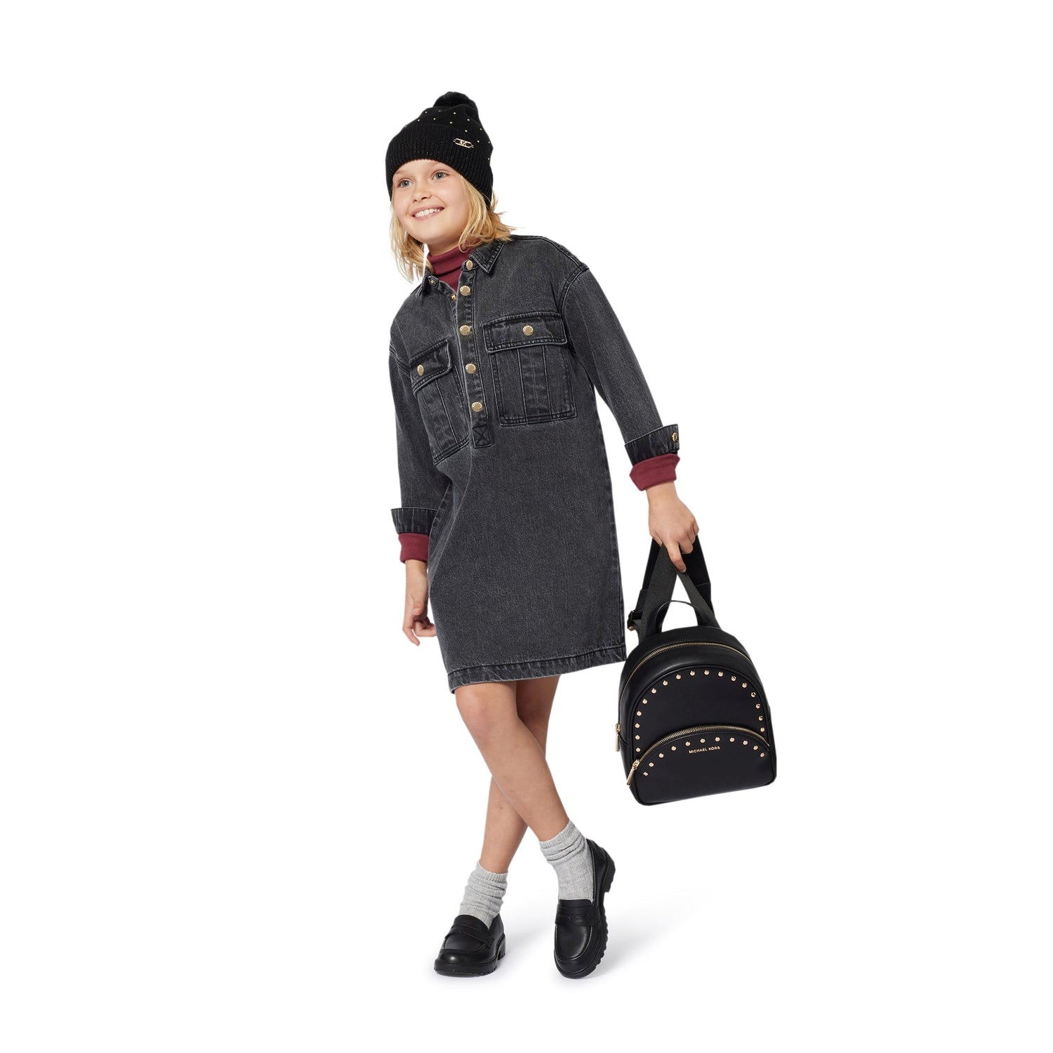 Morral Studs MK Negro