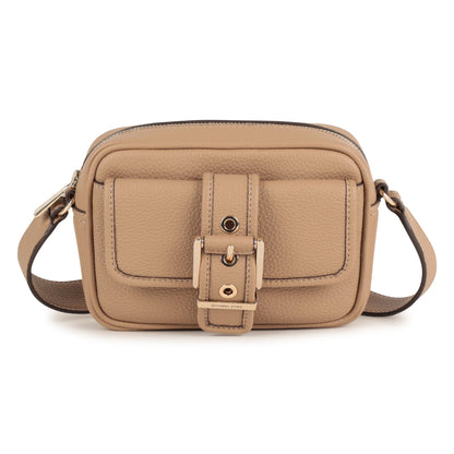 Crossbody Texturizado Camel