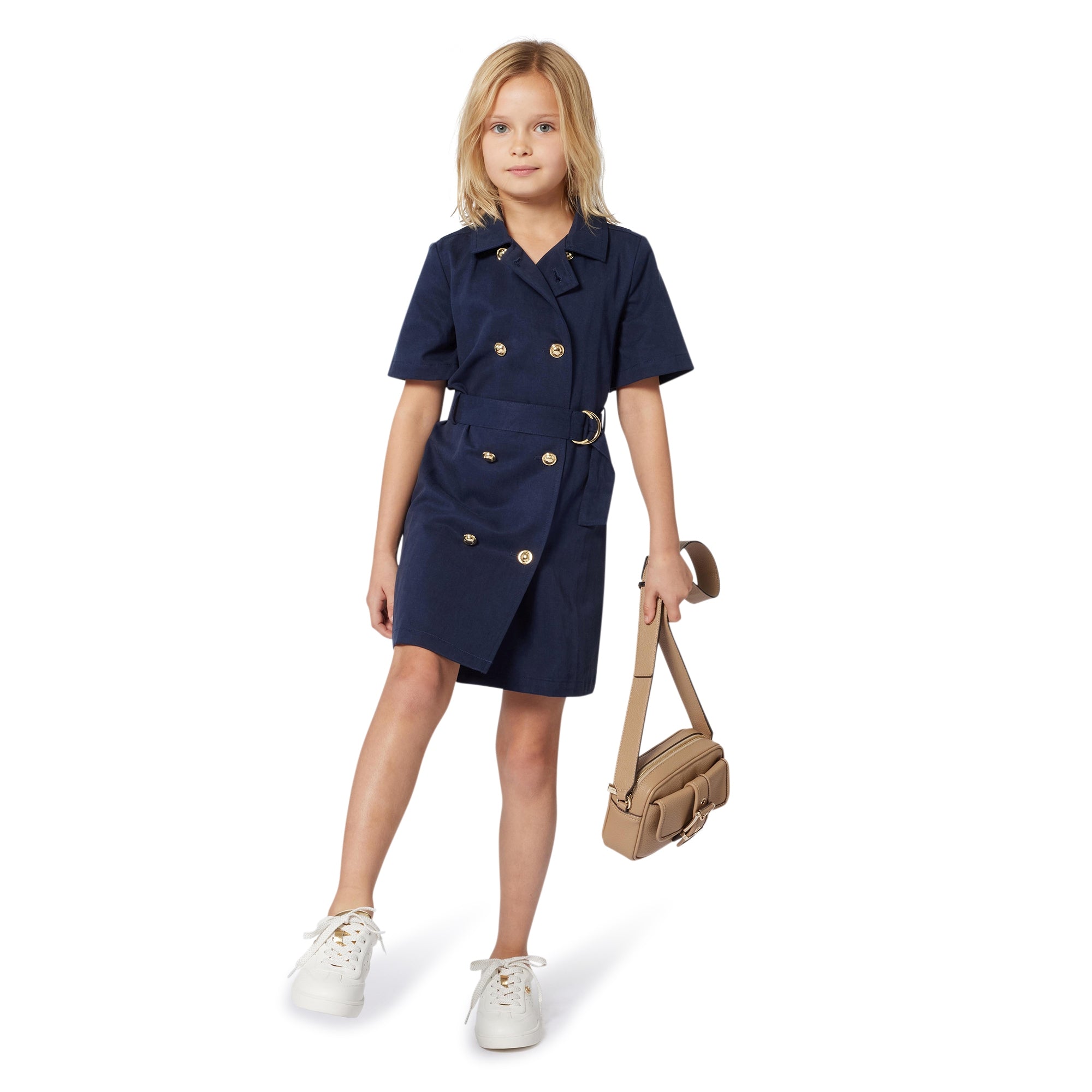 Crossbody Texturizado Camel