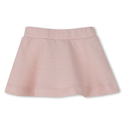 Set Camiseta &amp; Falda Monograma MK Rubor
