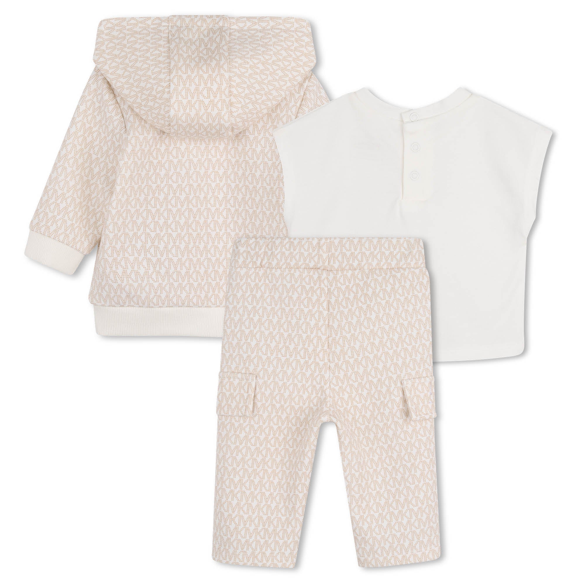 Set Cárdigan Pantalón &amp; Camiseta MK Arroz