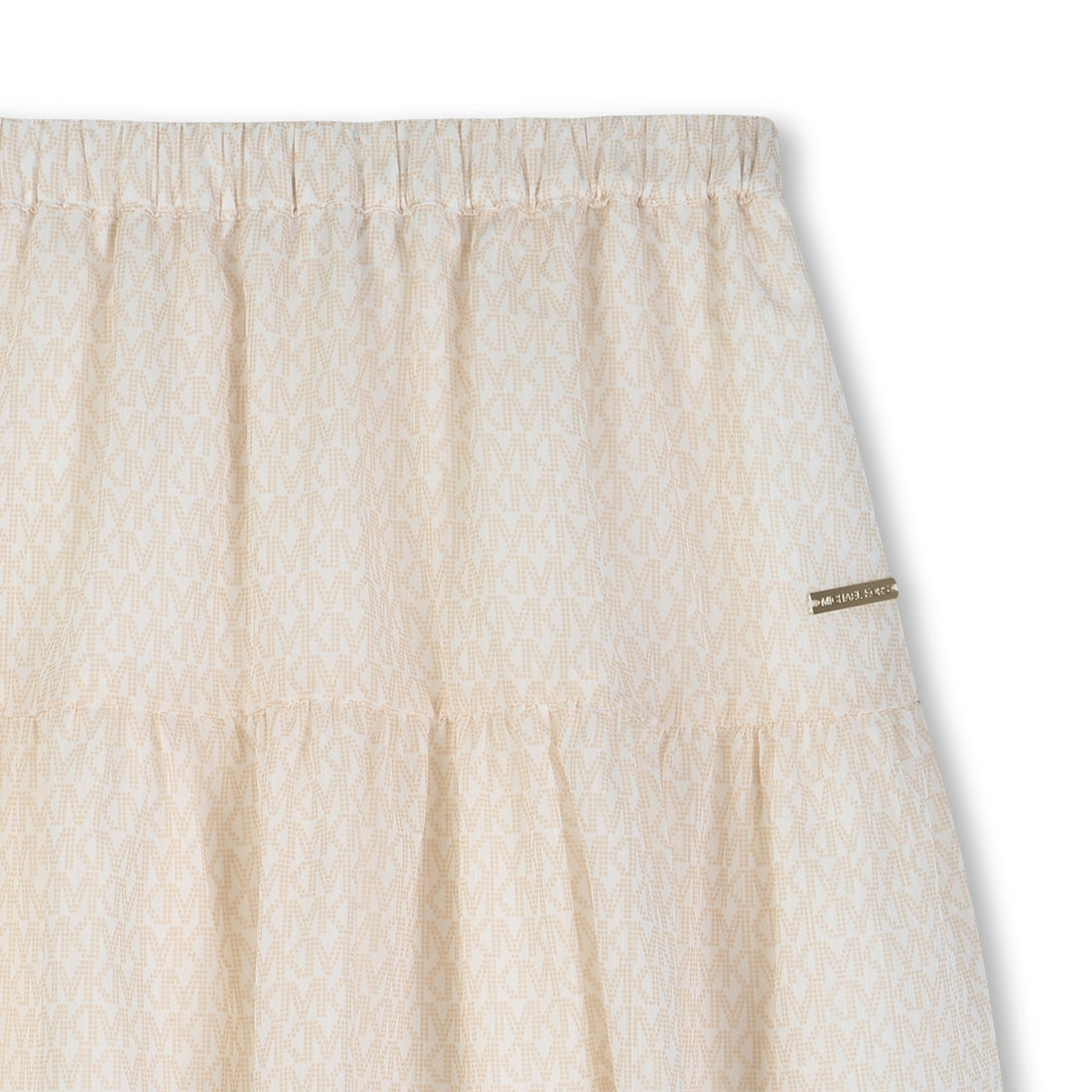 Falda Crepé Monograma Signature MK Arroz