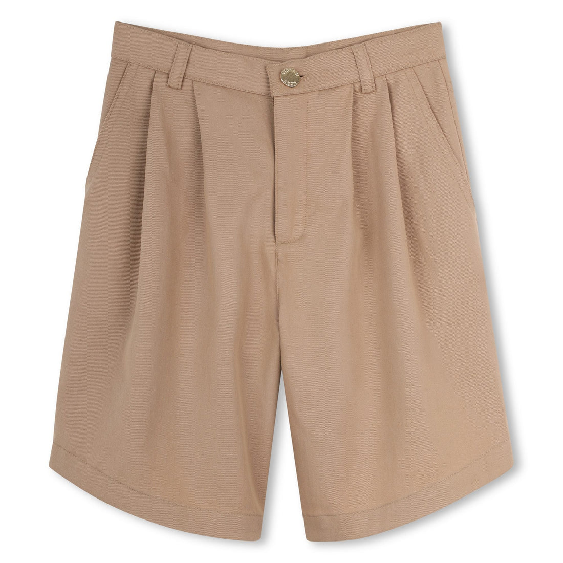 Short Botón Siglado MK Chamois