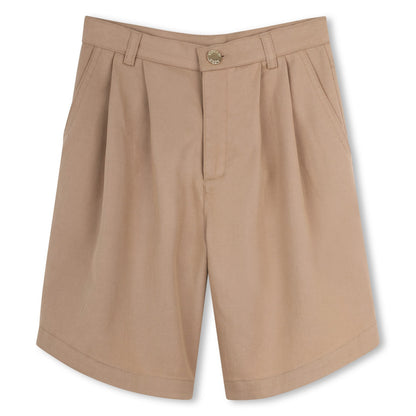 Short Botón Siglado MK Chamois