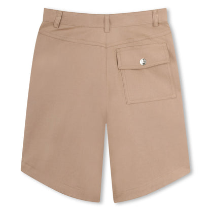 Short Botón Siglado MK Chamois