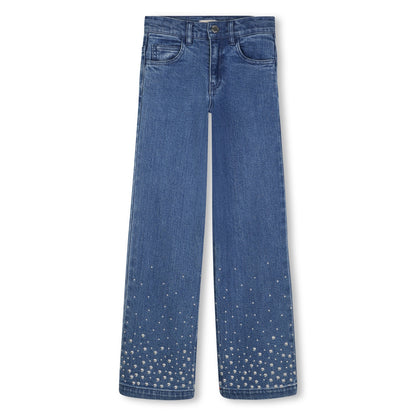 Denim Detalles Studs MK