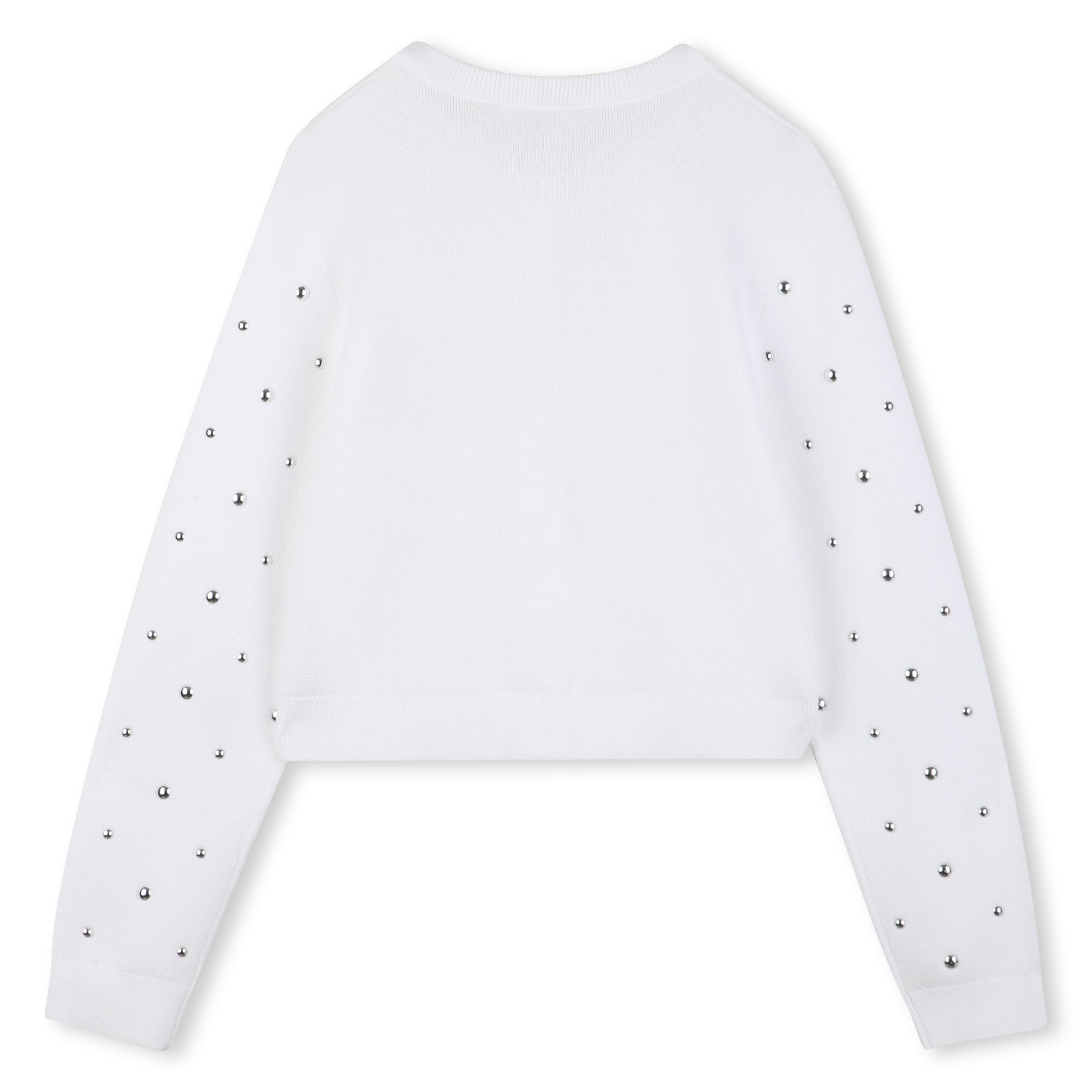 Cardigan Tejido Studs MK Blanco