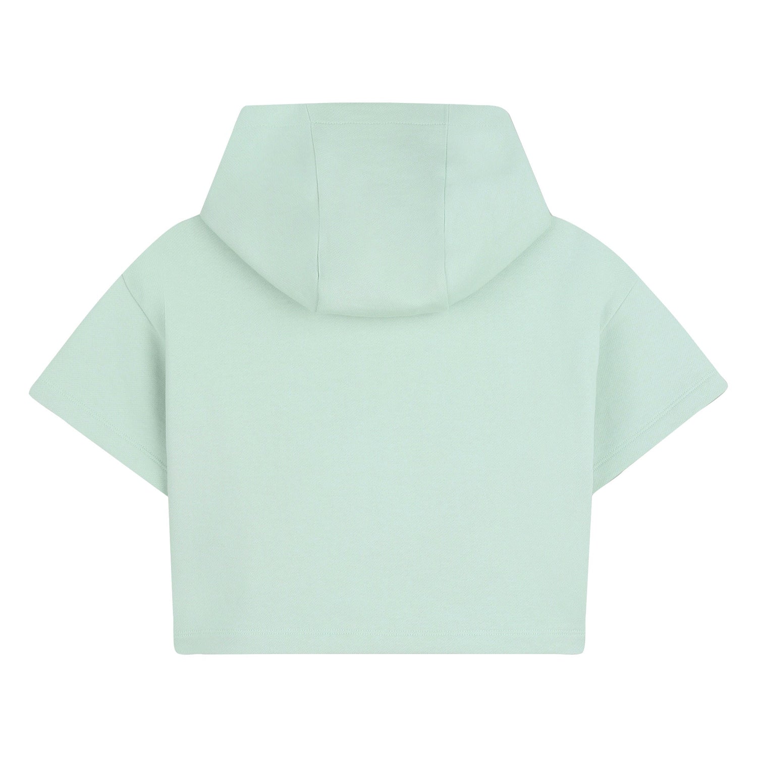 Hoodie Manga Corta Mk Salvia