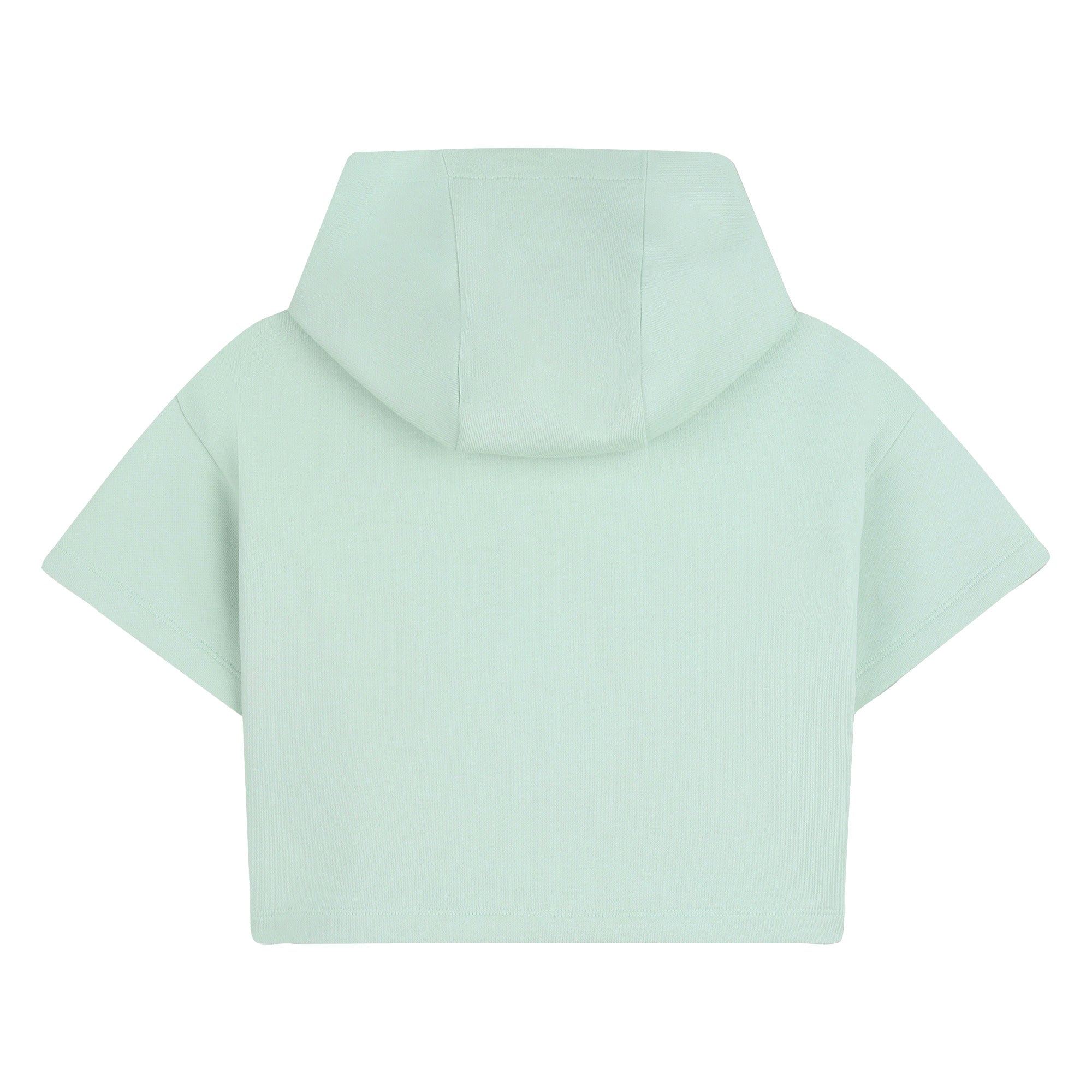 Hoodie Manga Corta Mk Salvia