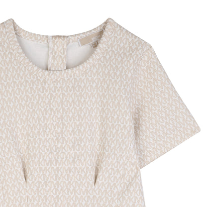 Vestido Monograma Signature MK Arroz