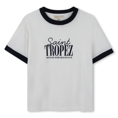 Camiseta Saint Tropez Beach Club Blanca