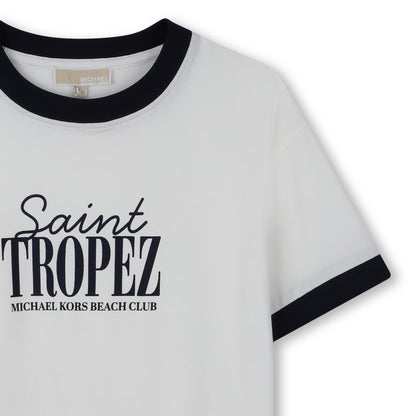 Camiseta Saint Tropez Beach Club Blanca