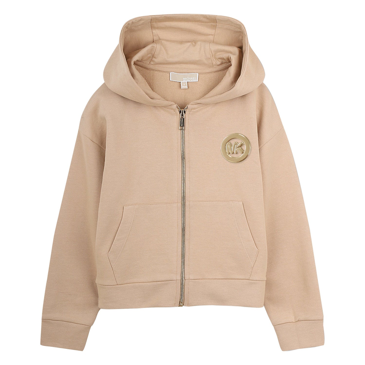 Cardigan Hooded MK Ficelle