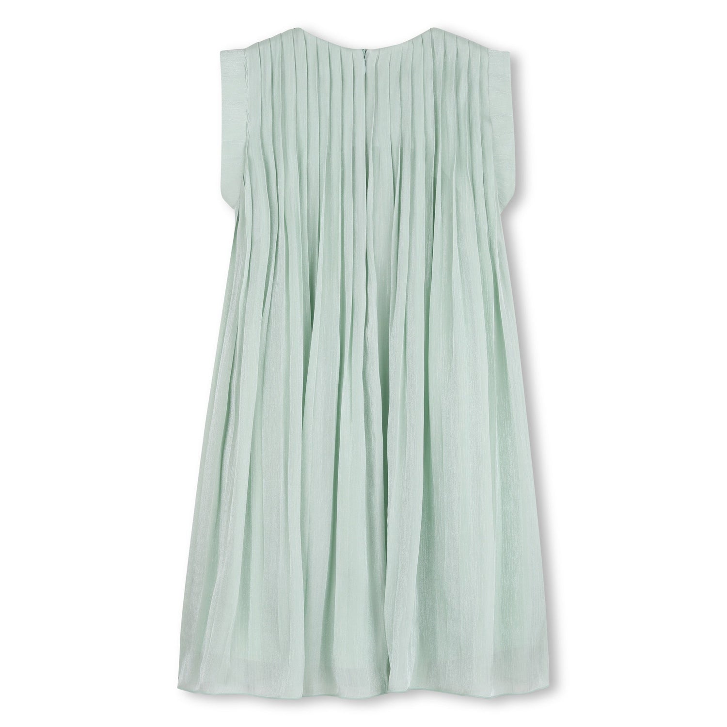 Vestido Plisado Salvia