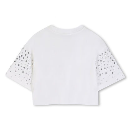 Camiseta Studs MK Blanca