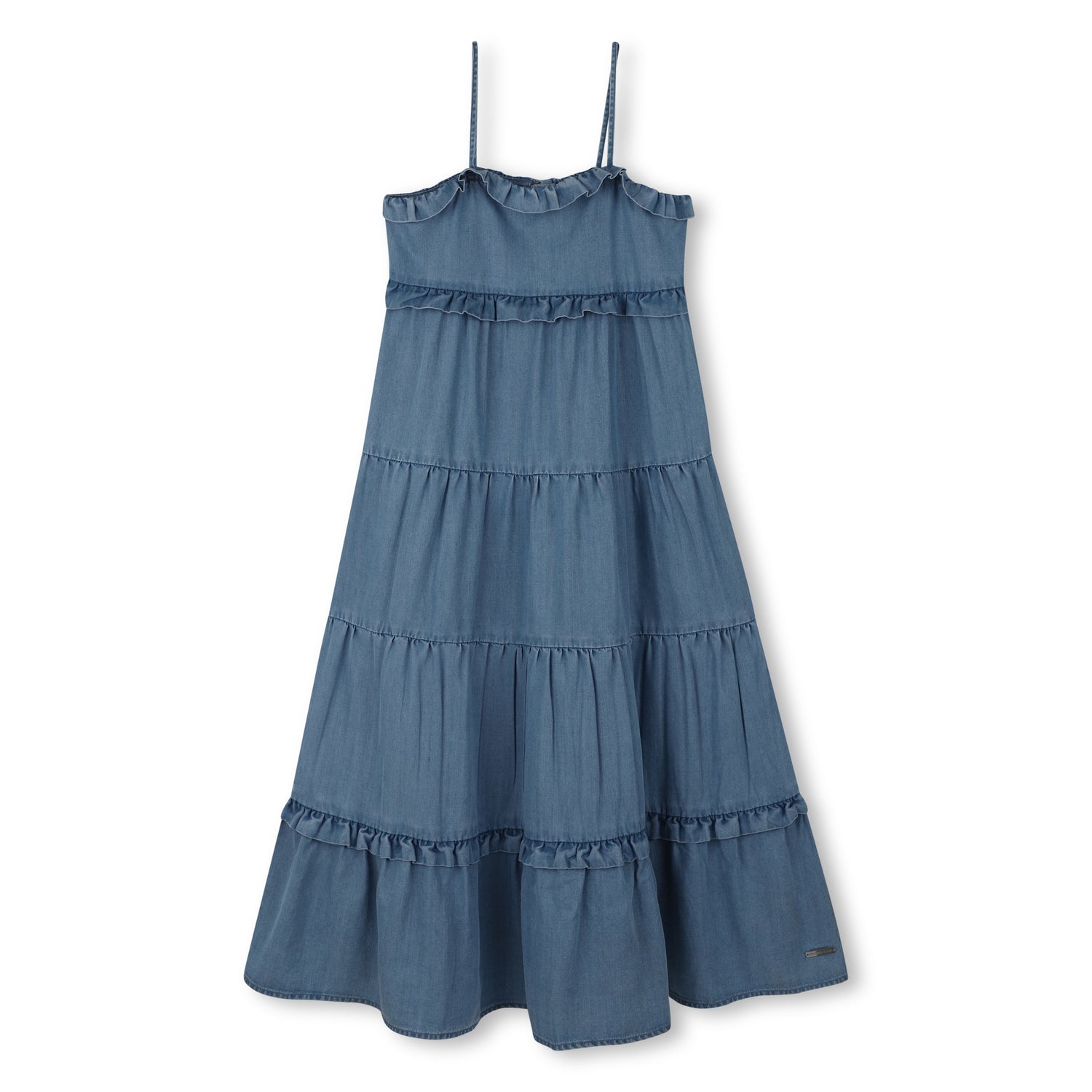 Vestido Largo Lyocell Tirantes