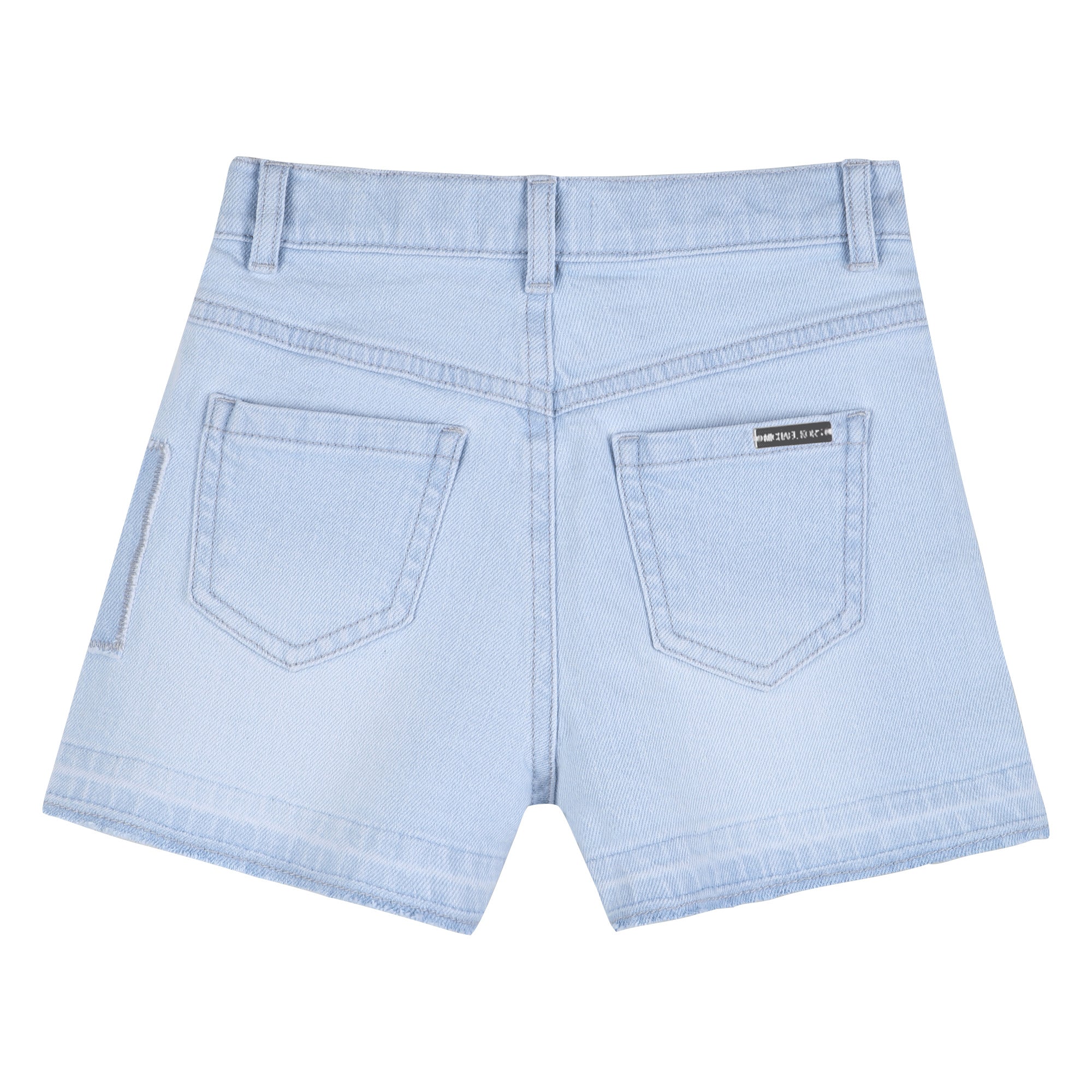 Short Denim Apliques Denim