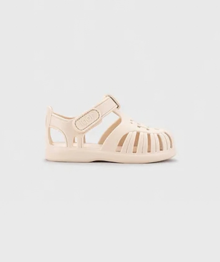 Sandalias Tobby Solid Marfil