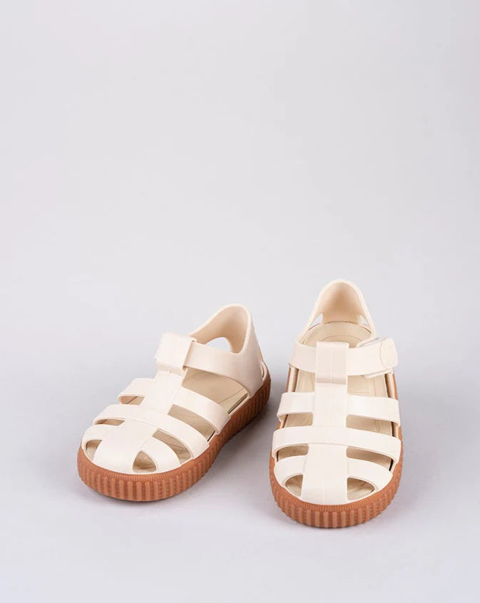 Sandalias Nico Caramelo | Marfil