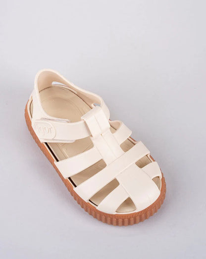 Sandalias Nico Caramelo | Marfil