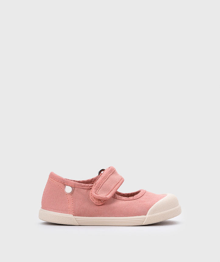 Zapato Lona Rosa