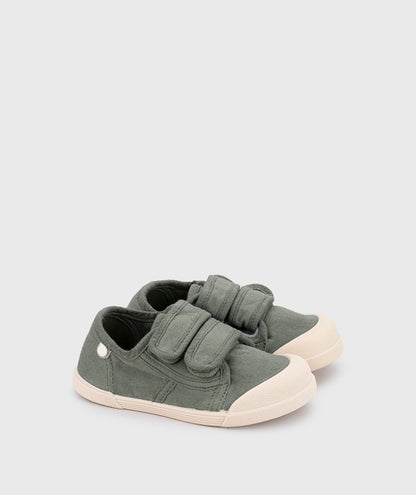 Tenis Lona Barefoot Kaki Unisex