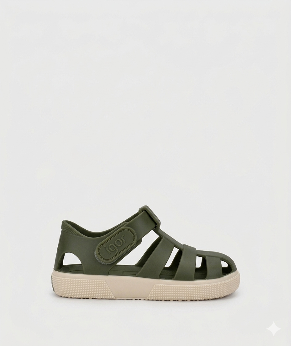 Sandalias Bay Kaki
