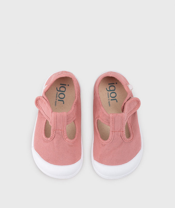 Zapato Lona Pepito Rosa