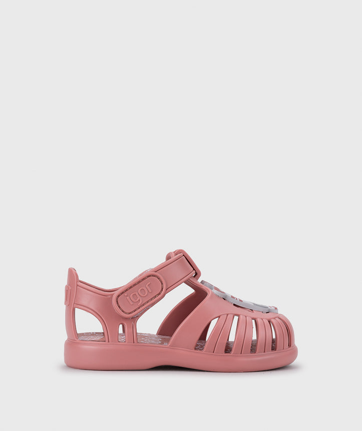 Sandalias Tobby Zebra Rosa