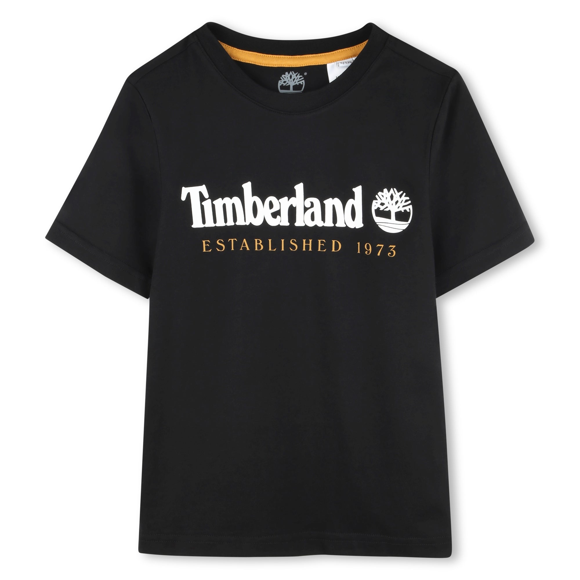 Camiseta Básica Negra Algodón Timberland