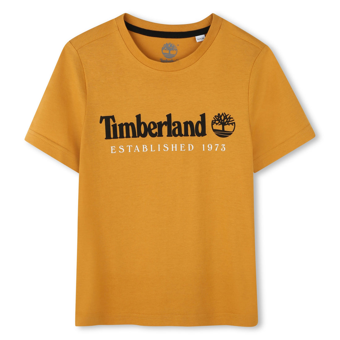 Camiseta Básica Mostaza Algodón Timberland