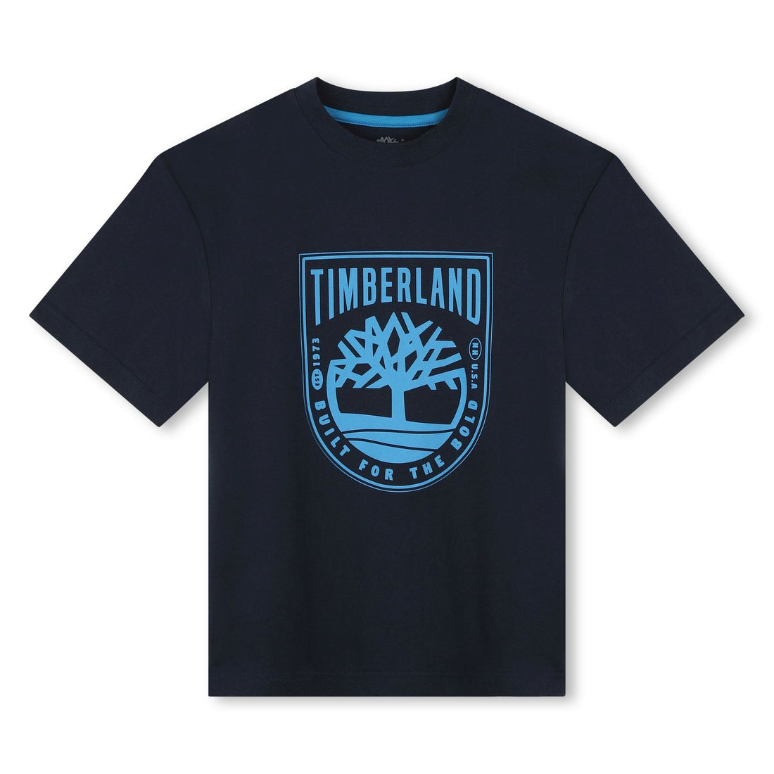 Camiseta Azul Algodón Orgánico Timberland