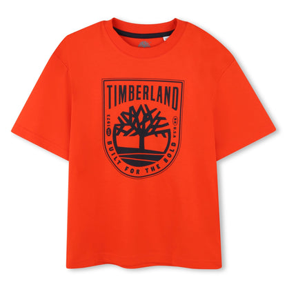 Camiseta Naranja Algodón Orgánico Timberland