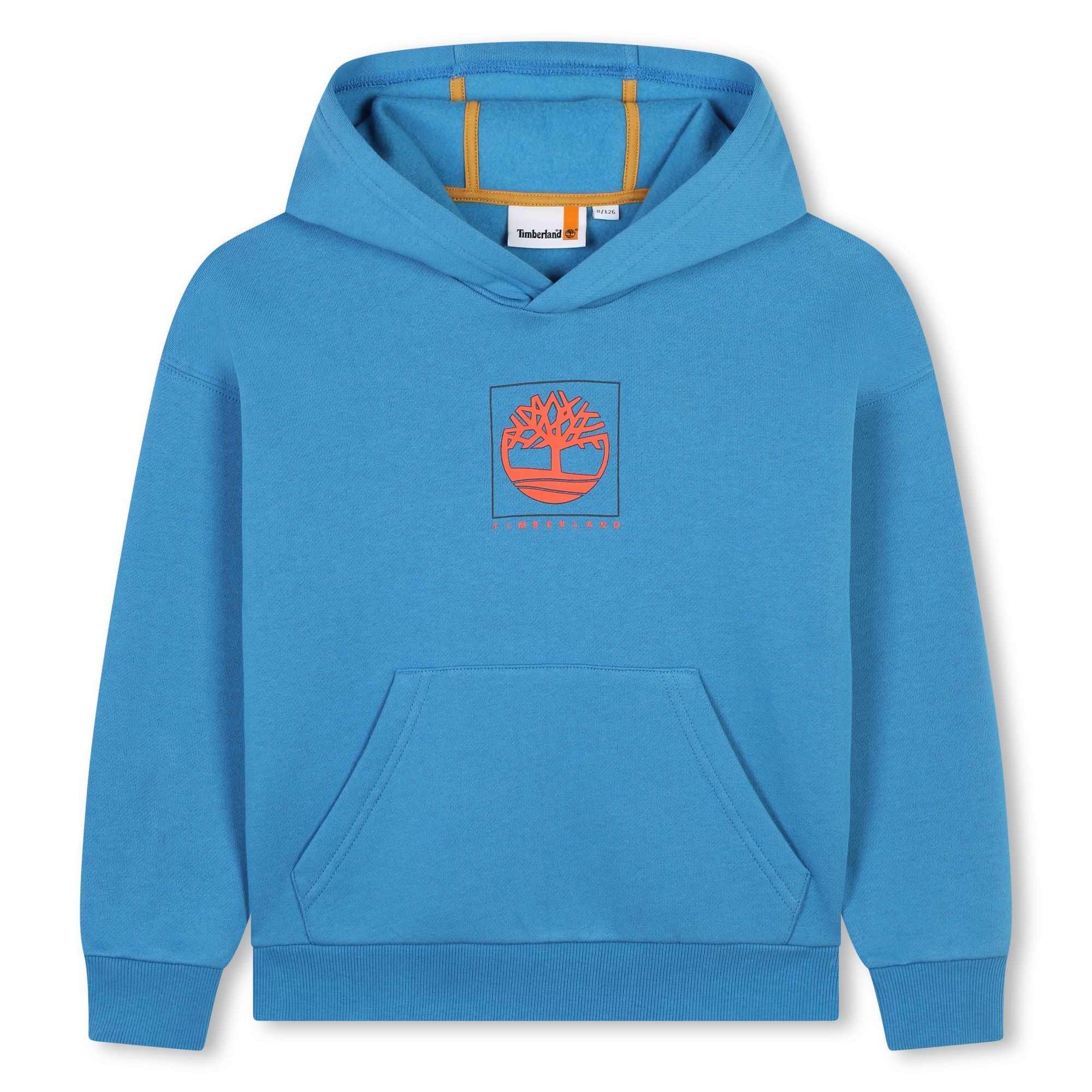 Hoodie Azul Algodón Orgánico Timberland