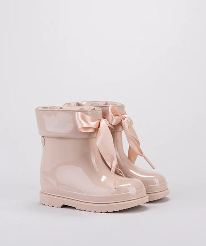 Bota De Agua Bimbi Lazo Beige