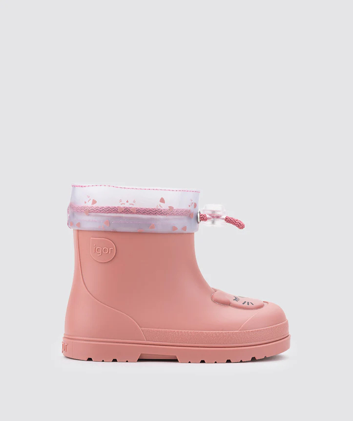 Bota de Agua Mendi Gato Rosa