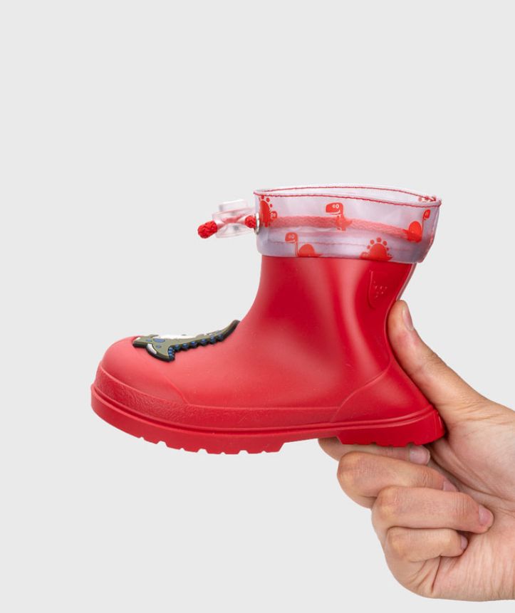 Bota de Agua Mendi Dino Roja