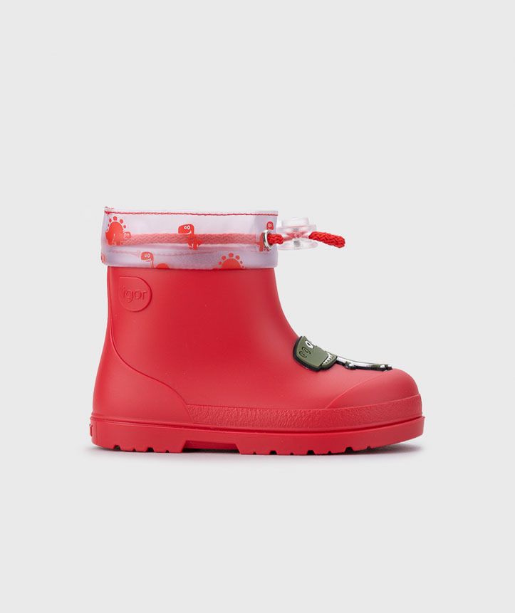 Bota de Agua Mendi Dino Roja