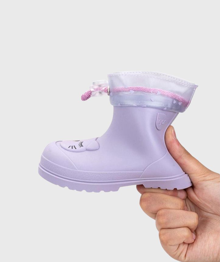 Bota de Agua Mendi Gato Violeta